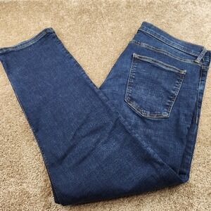 Old Navy Men's Dark Wash Jeans Classic‎ Straight Leg Denim Pants